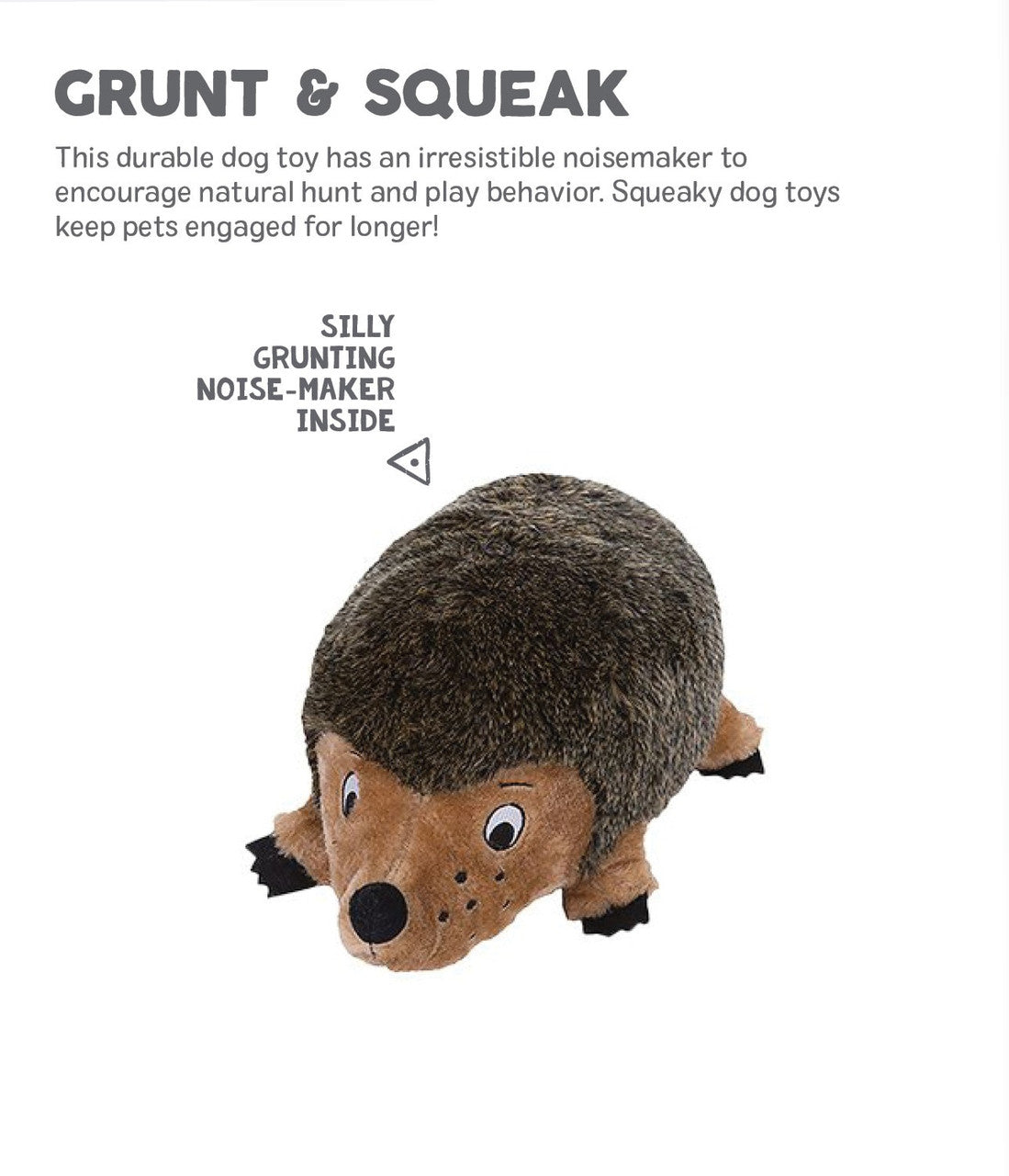 Hedgehogz Dog Toy