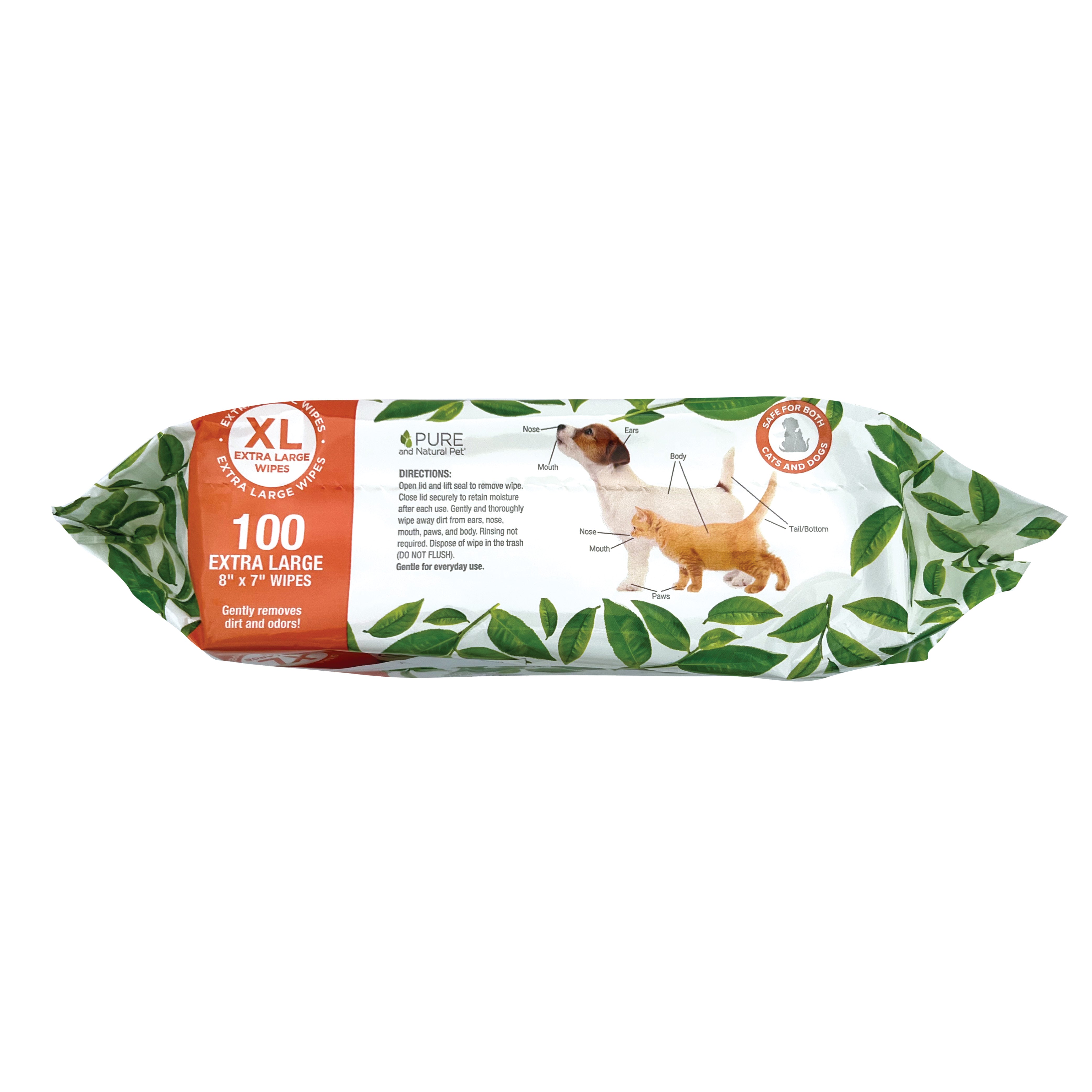 Grooming and Cleansing Wipes (Fragrance-Free)