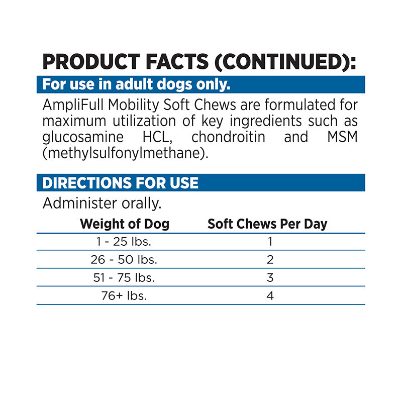 Soft Chew Mobility Supplement