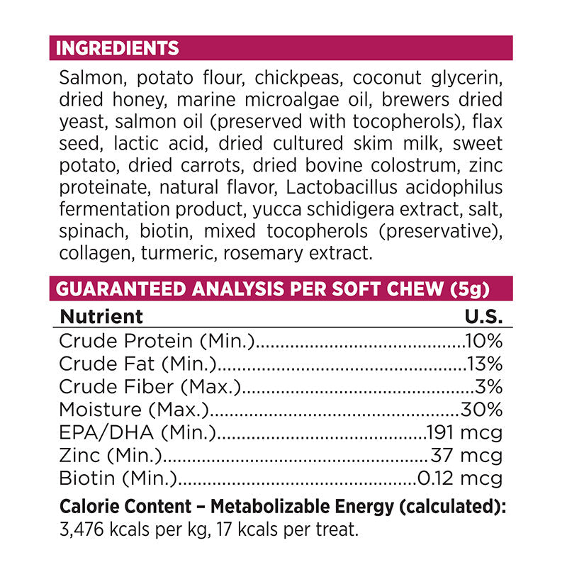 Soft Chew Skin & Coat Supplement