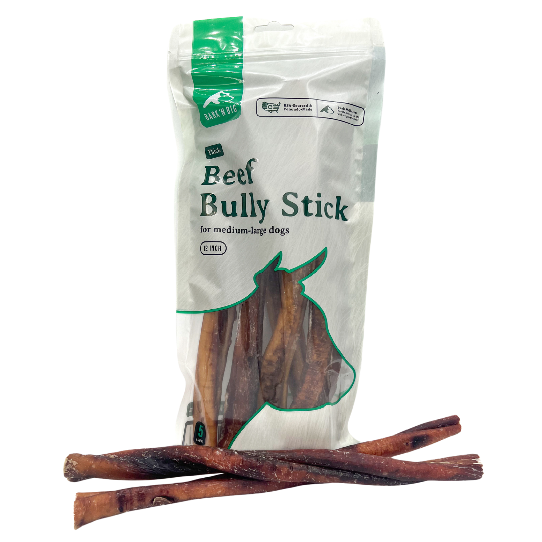 Beef Bully Stick 6" | 12" | Standard | Thick