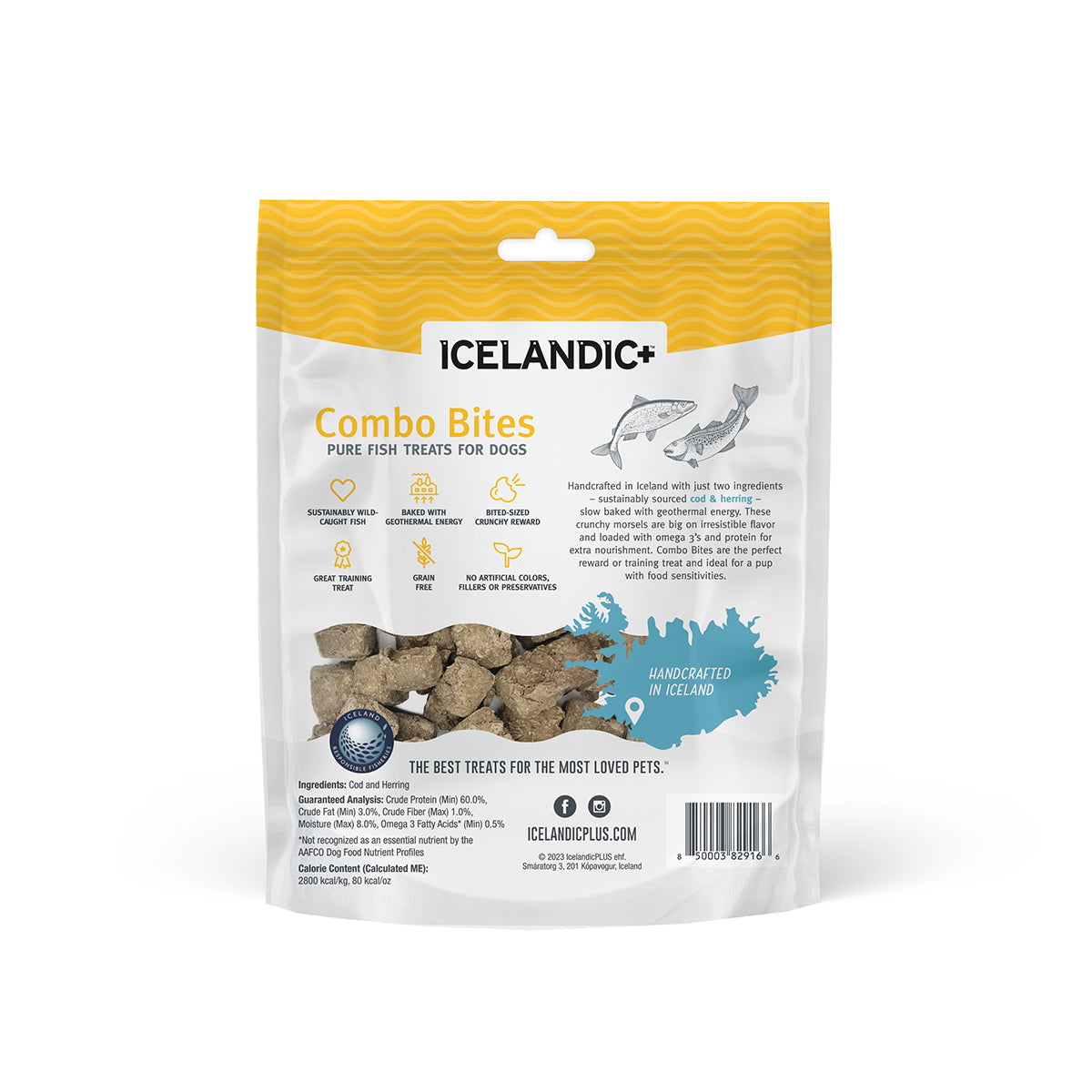Cod & Herring Combo Bites Fish Dog Treats