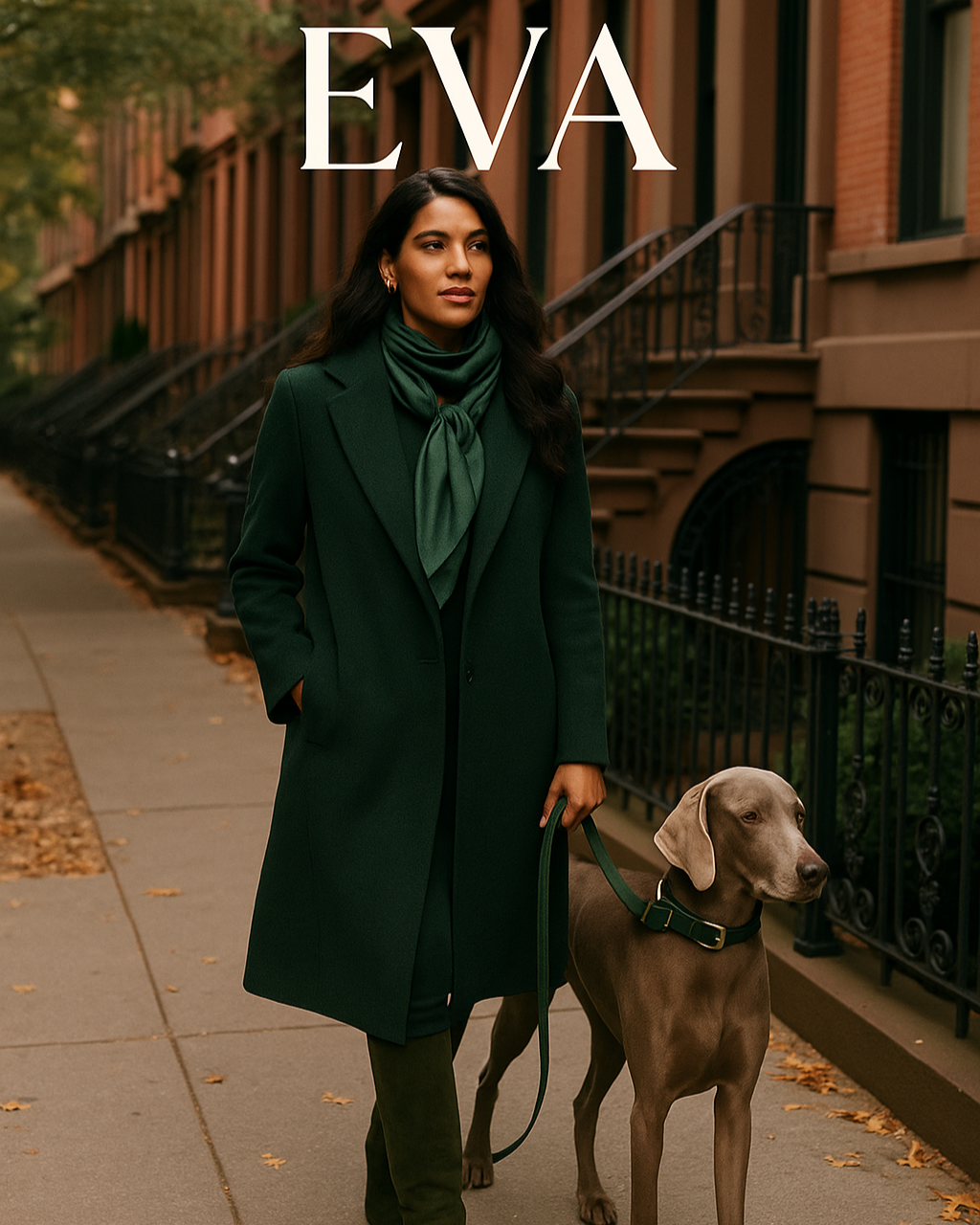 Green dog collar hound