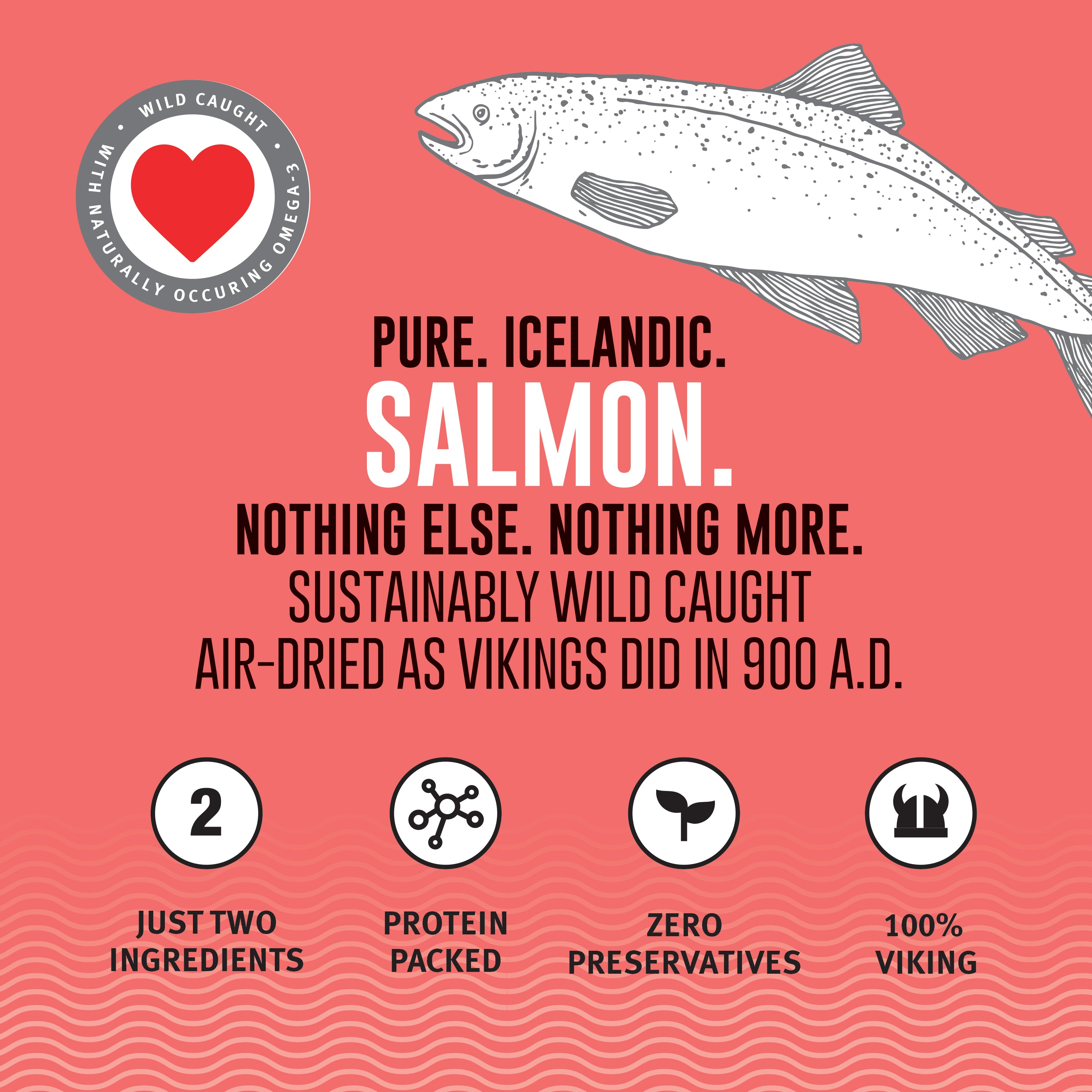 Salmon Mini Fish Chips Dog Treats