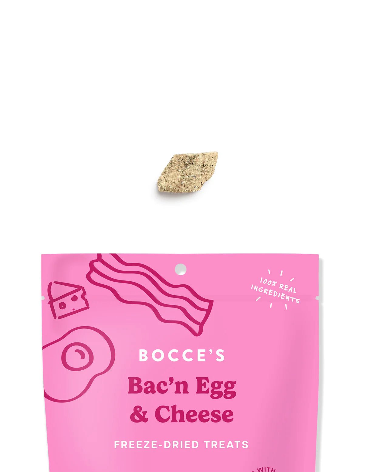 Bac'n Egg & Cheese Freeze - Dried - Eva Pet - Bocce's Bakery