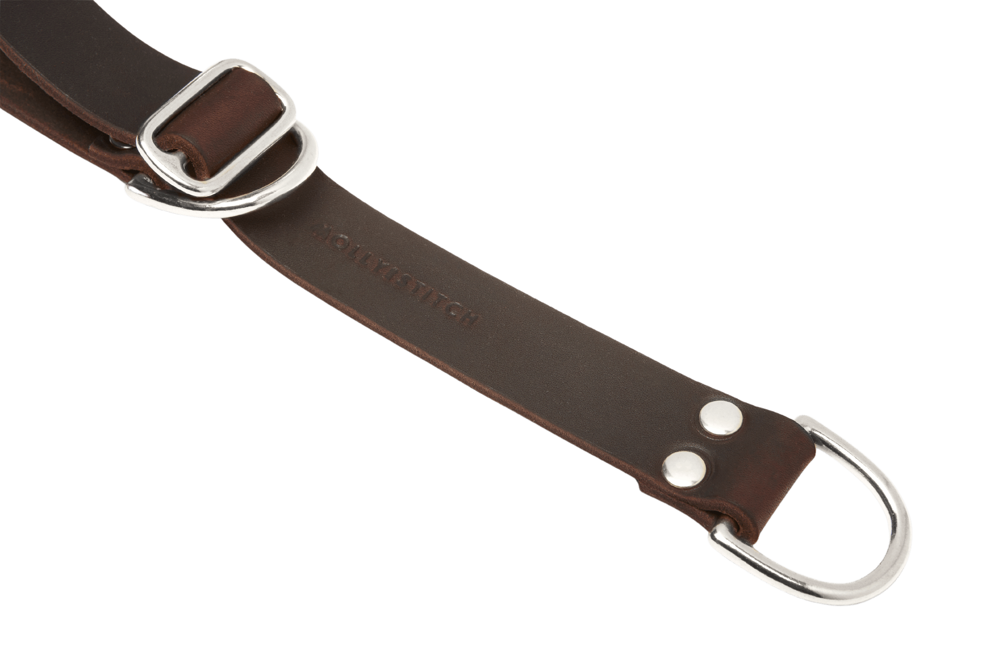 Butter Leather Retriever Dog Collar - Classic Brown - Eva Pet - mollyandstitchus