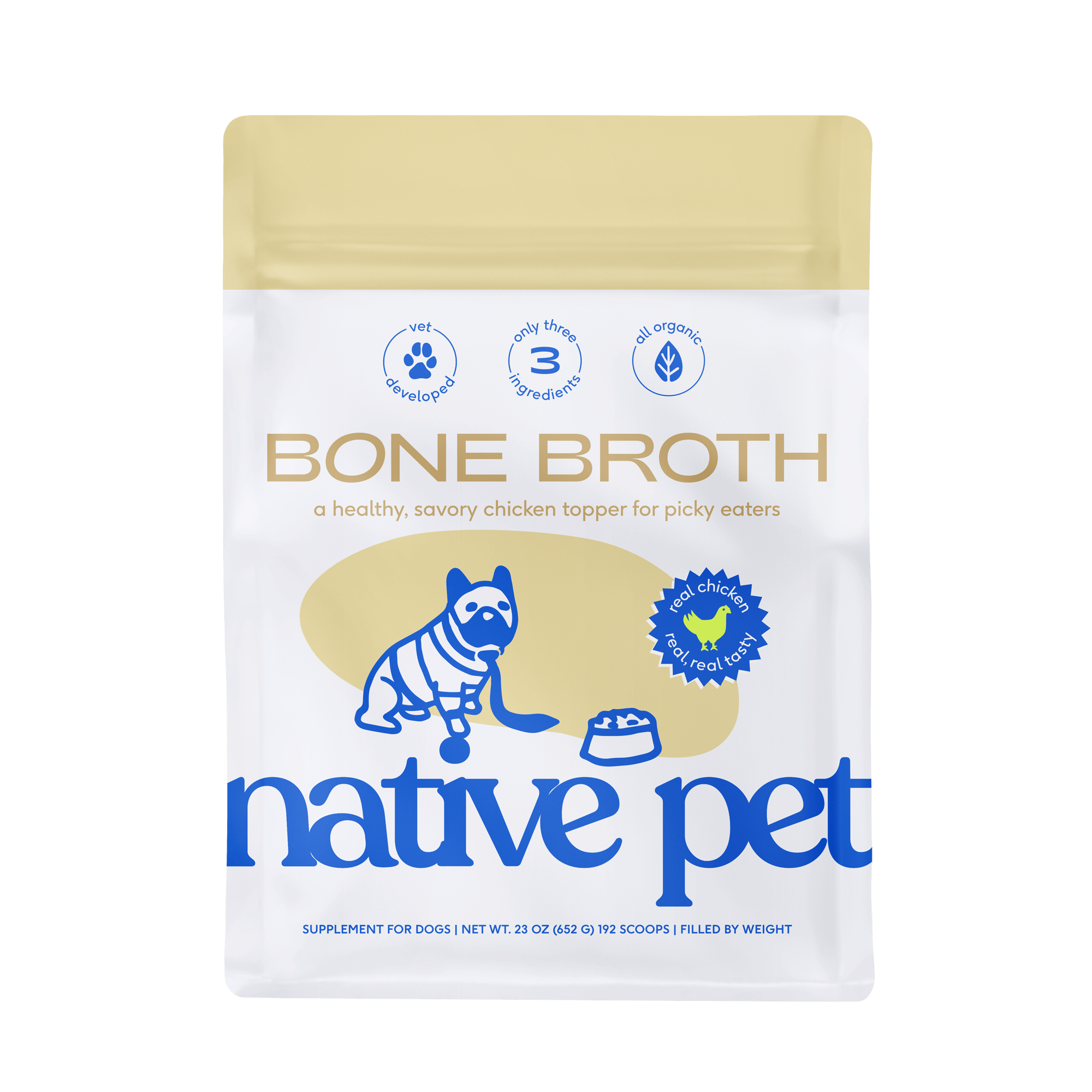 CHICKEN BONE BROTH - Eva Pet - Native Pet