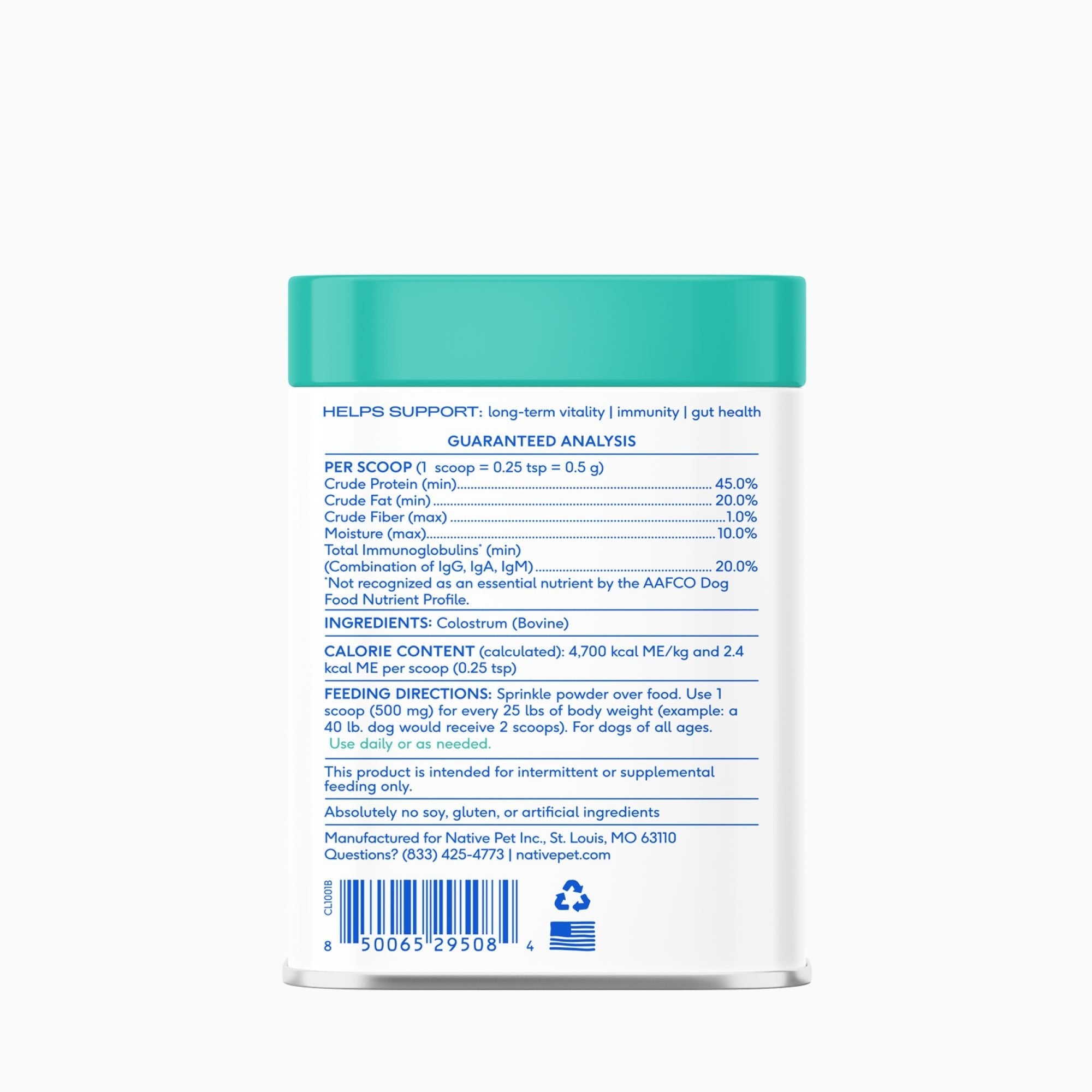 COLOSTRUM - Eva Pet - Native Pet