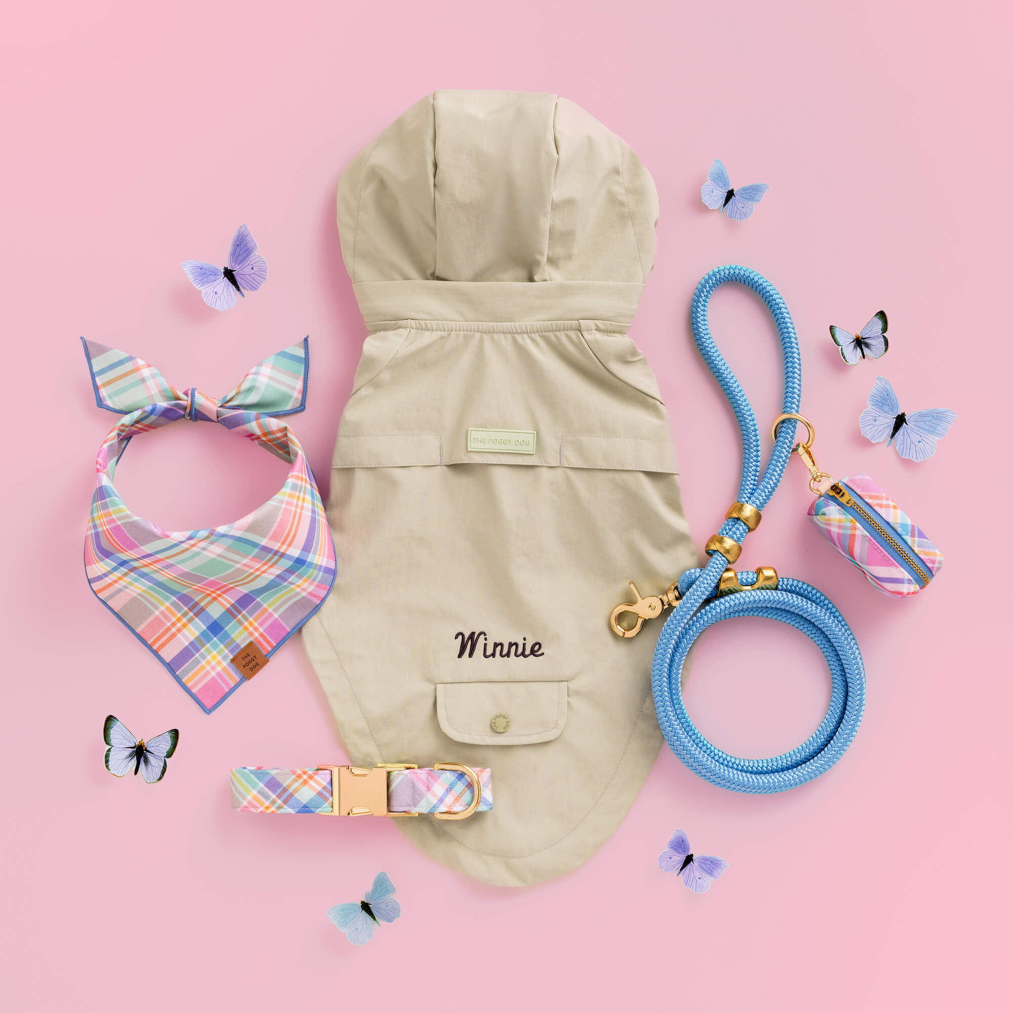 Sage Dog Raincoat