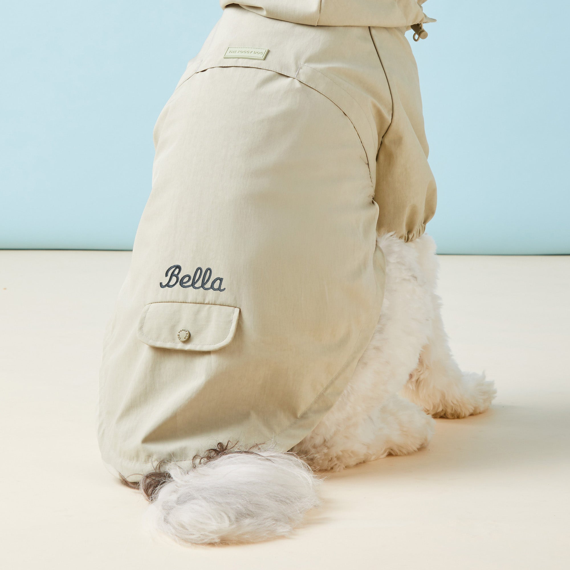 Sage Dog Raincoat