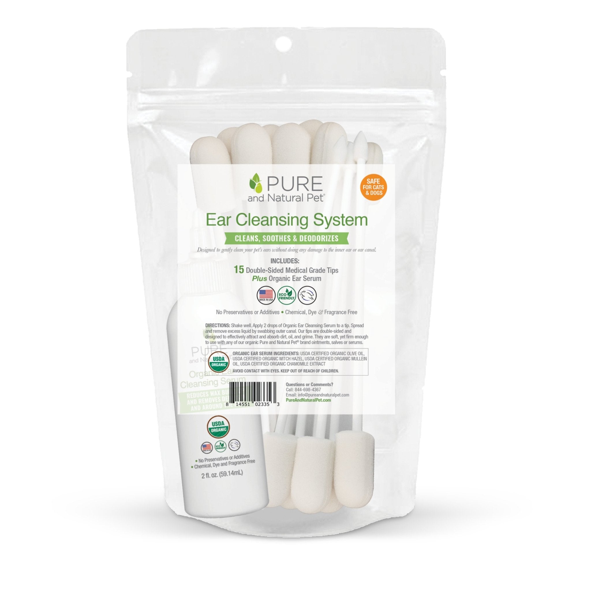 Ear Cleansing System - Eva Pet - Pure and Natural Pet