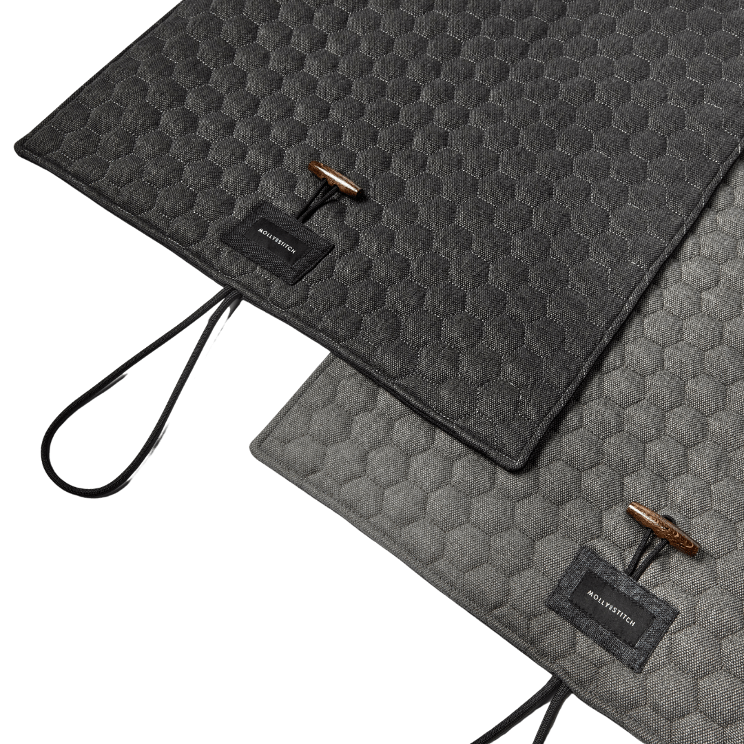 Honeycomb Dog Travel Mat - Grey - Eva Pet - mollyandstitchus