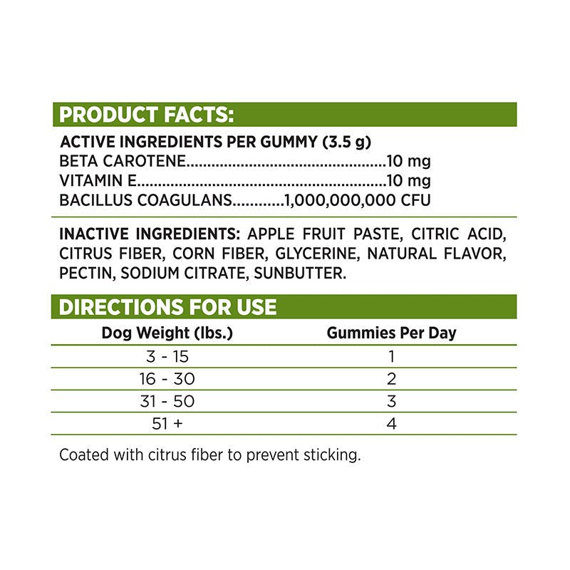 Immune+ Digestive Support Gummy Supplements - Eva Pet - NutriSource