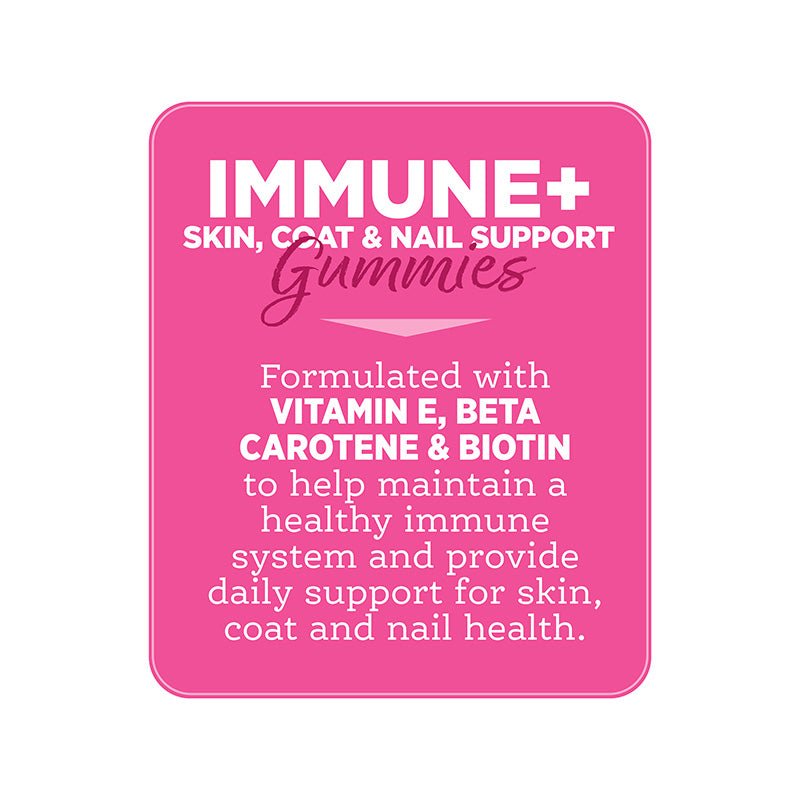 Immune+ Skin, Coat & Nail Support Gummy Supplements - Eva Pet - NutriSource