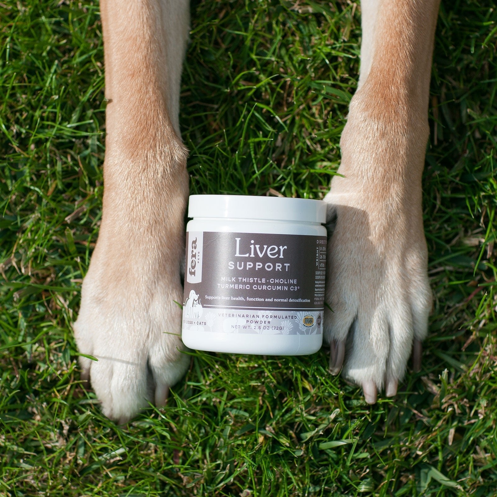 Liver Support for Dogs and Cats - Eva Pet - Fera Pet Organics