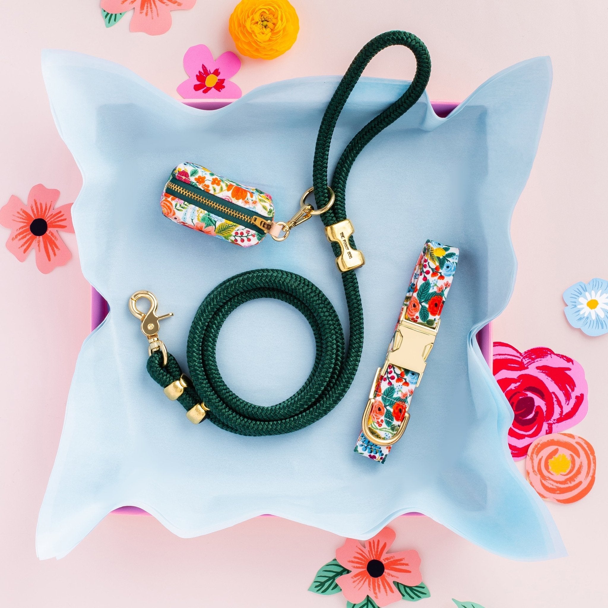 Rifle Paper Co. x TFD Garden Party Dog Collar - Eva Pet - The Foggy Dog