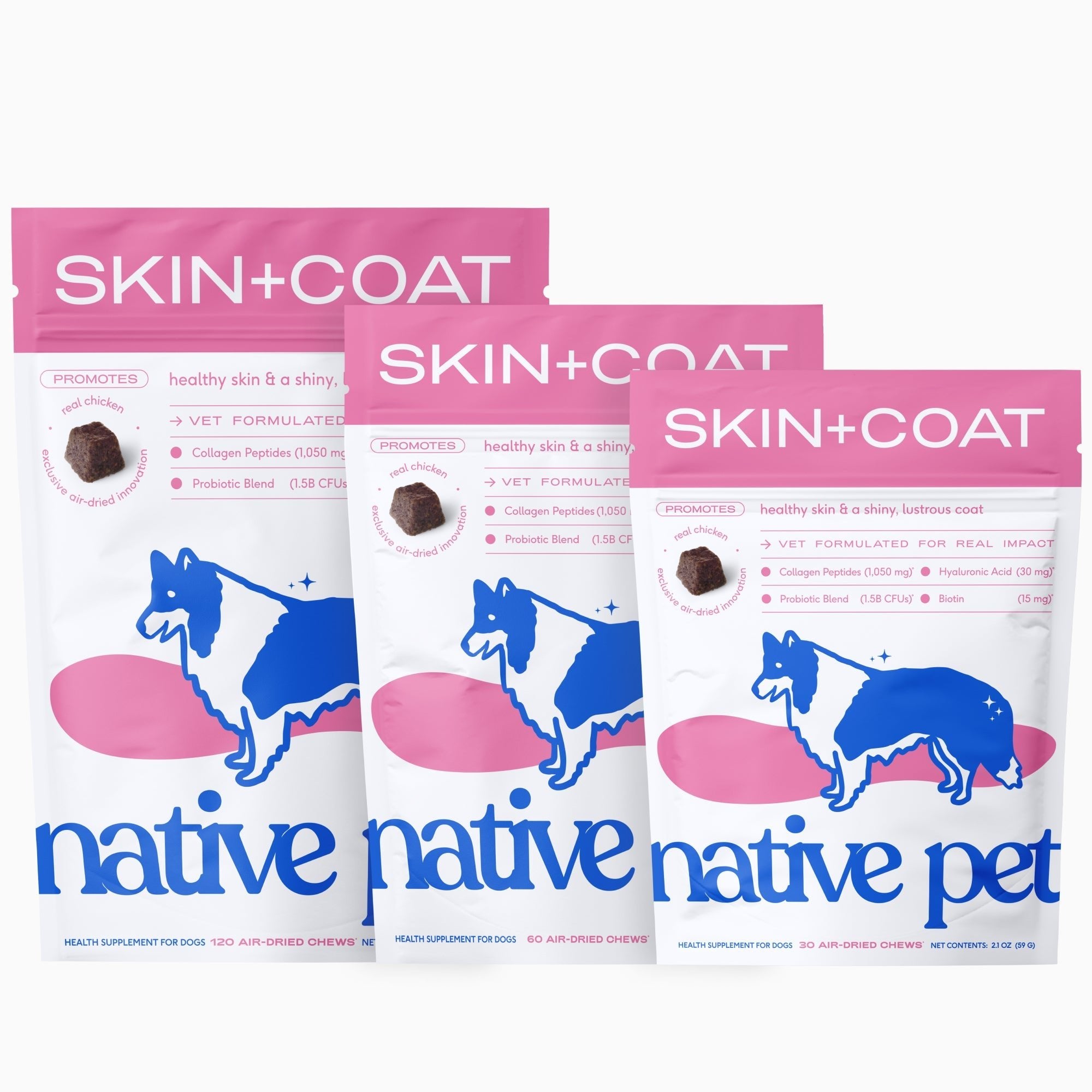 SKIN+COAT CHEWS - Eva Pet - Native Pet