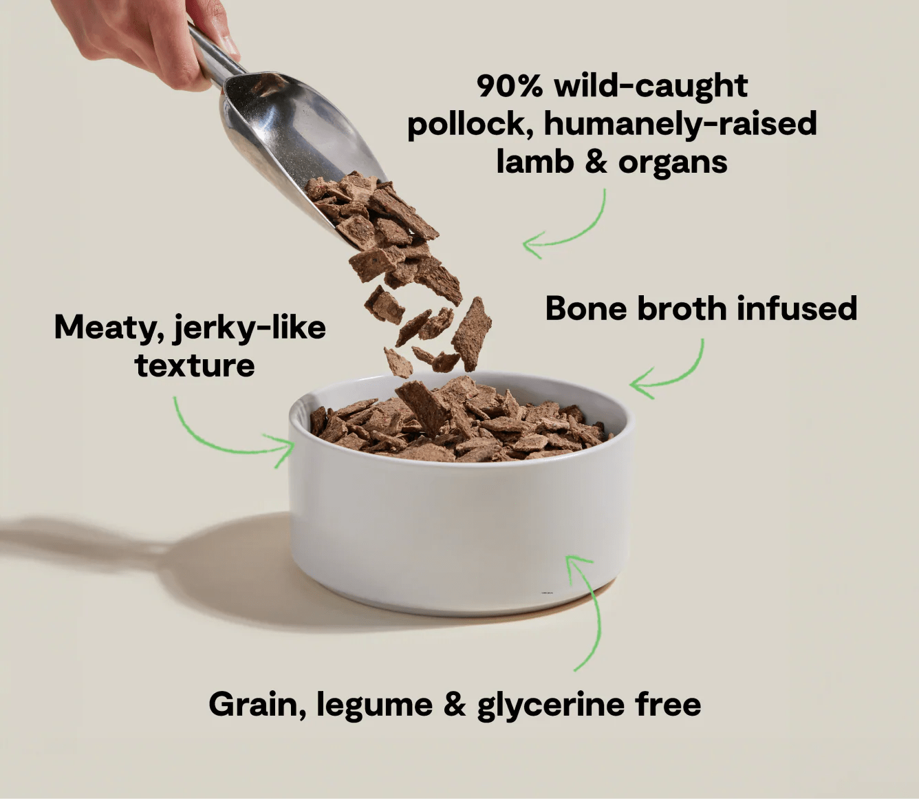 Surf and Turf Air Dried Recipe for Dogs - Eva Pet - Open Farm