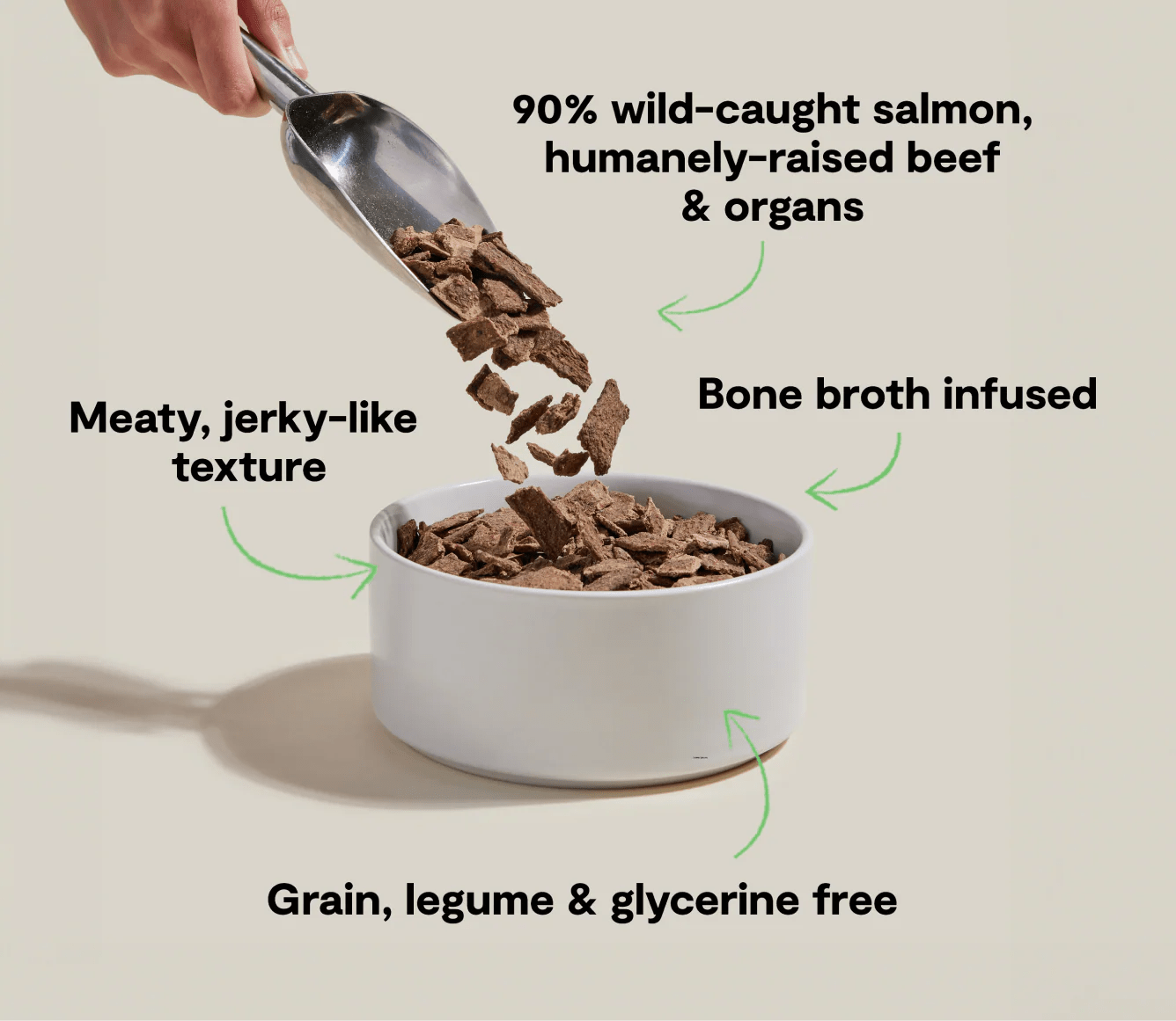 Surf and Turf Air Dried Recipe for Dogs - Eva Pet - Open Farm