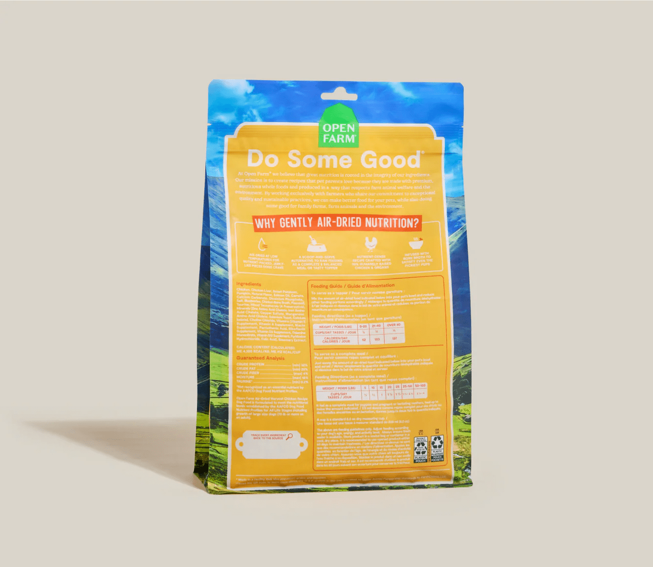 Surf and Turf Air Dried Recipe for Dogs - Eva Pet - Open Farm