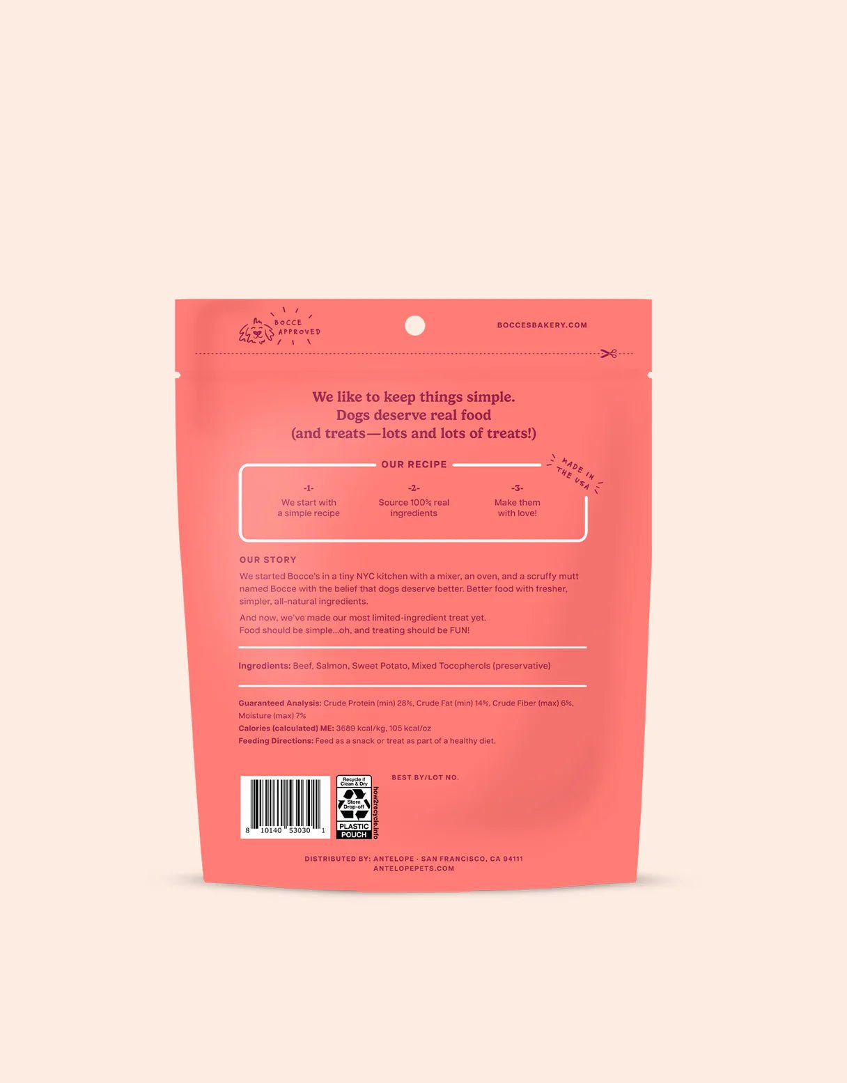 Surf 'n Turf Freeze - Dried - Eva Pet - Bocce's Bakery