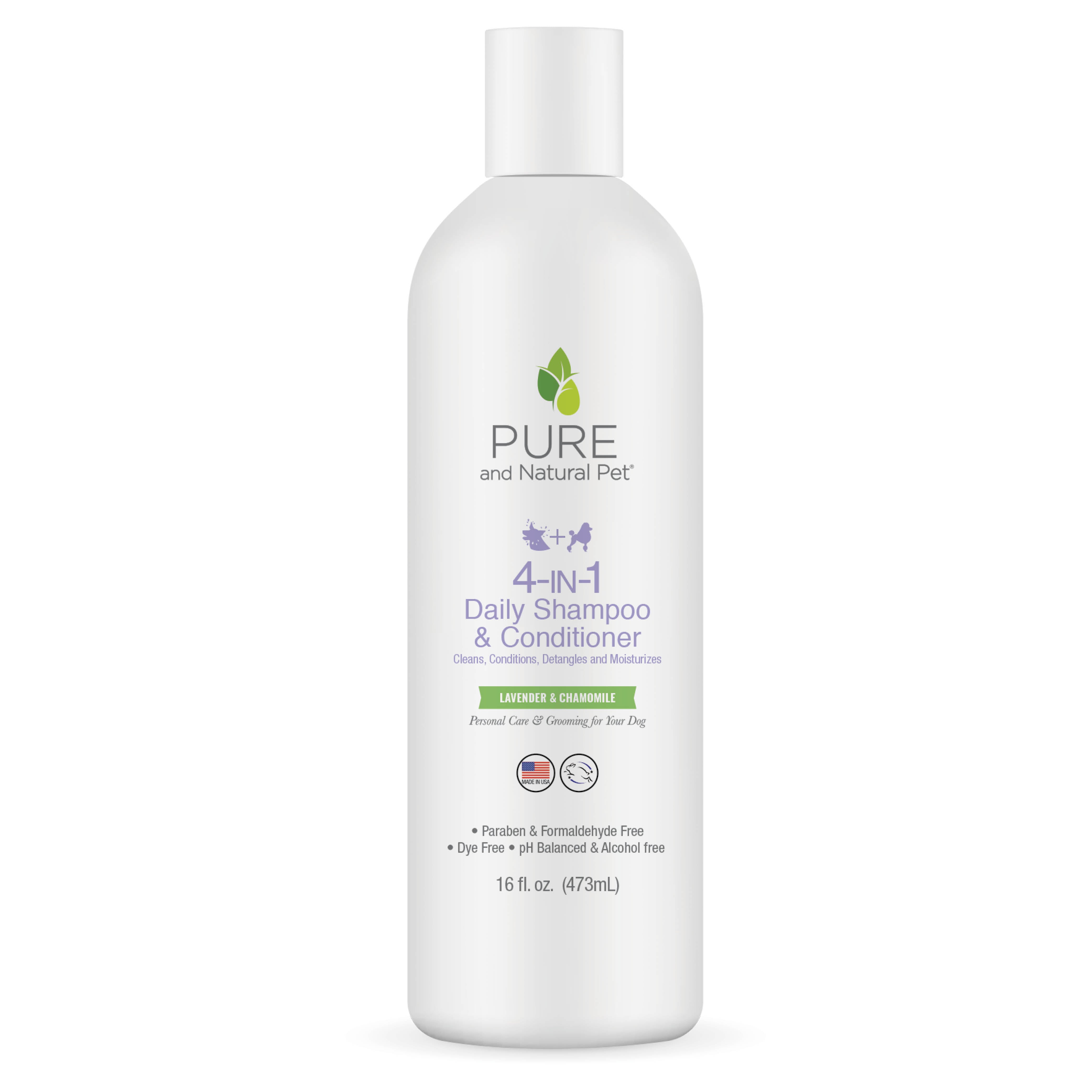 4-IN-1 Daily Shampoo & Conditioner (Lavender & Chamomile)