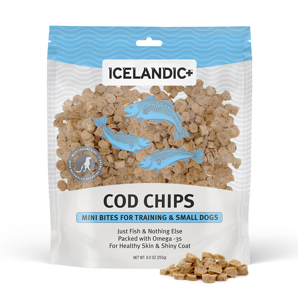 Cod Mini Fish Chips Treats For Training & Small Dogs