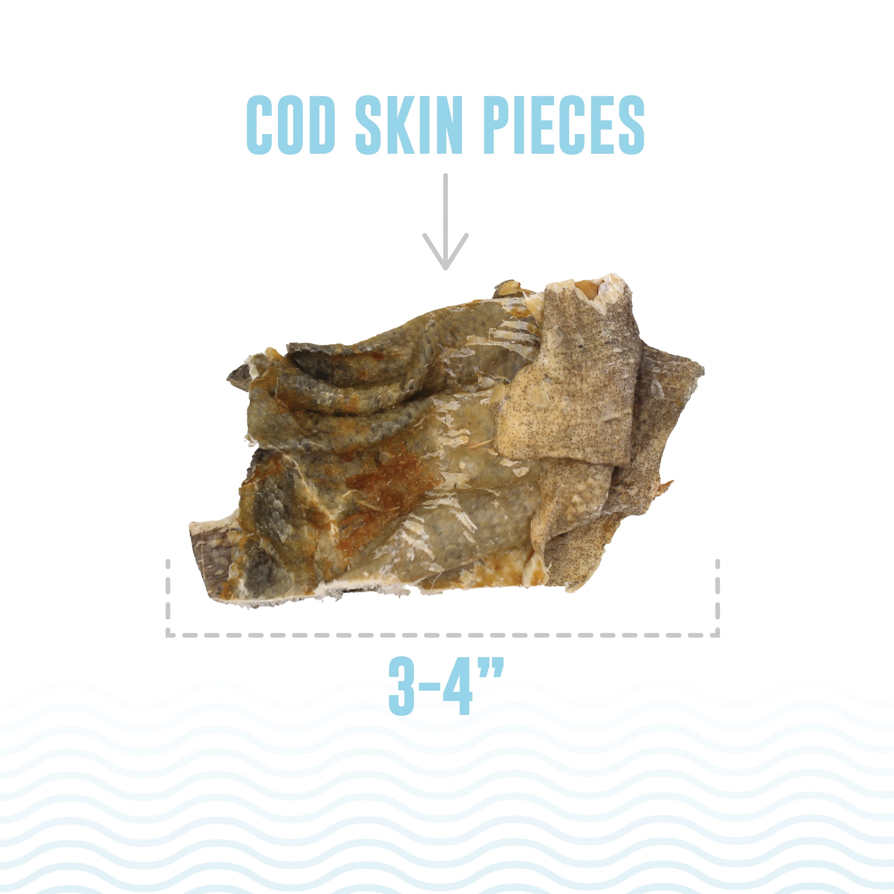 Cod Skin Pieces Dog Treats