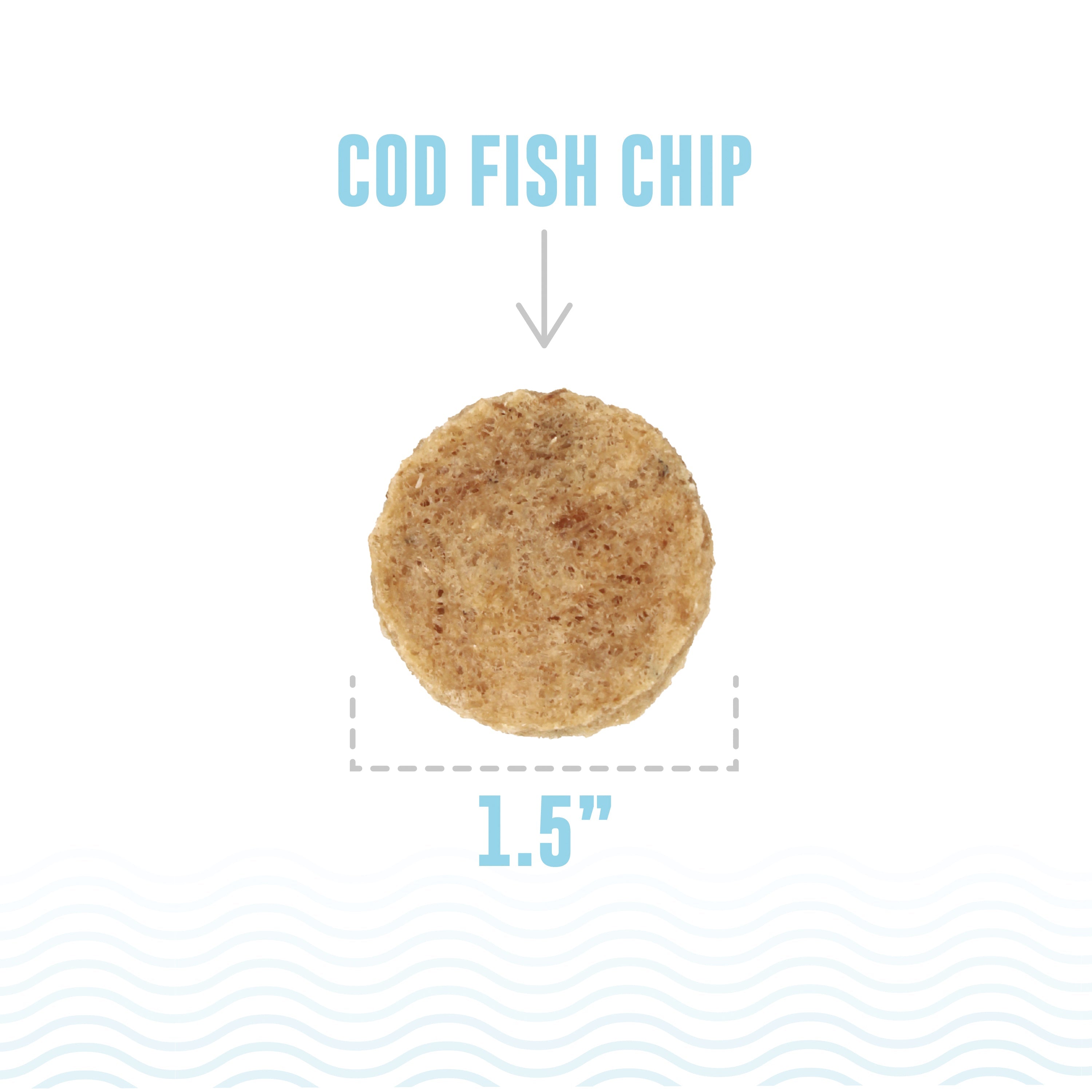 Cod Fish Chips Dog Treats