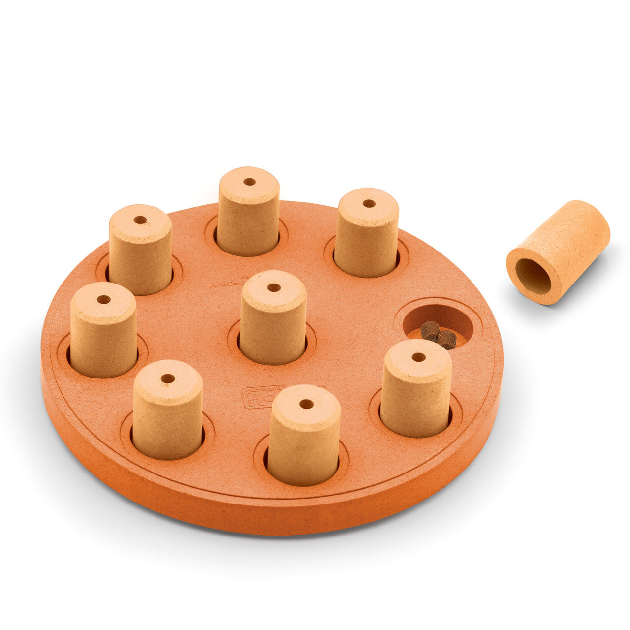 Dog Smart Composite Interactive Treat Puzzle Dog Toy, Orange