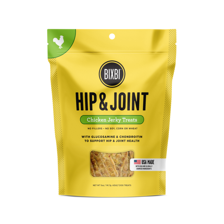 BIXBI® Hip & Joint Jerky Treats for Dogs – Chicken Recipe