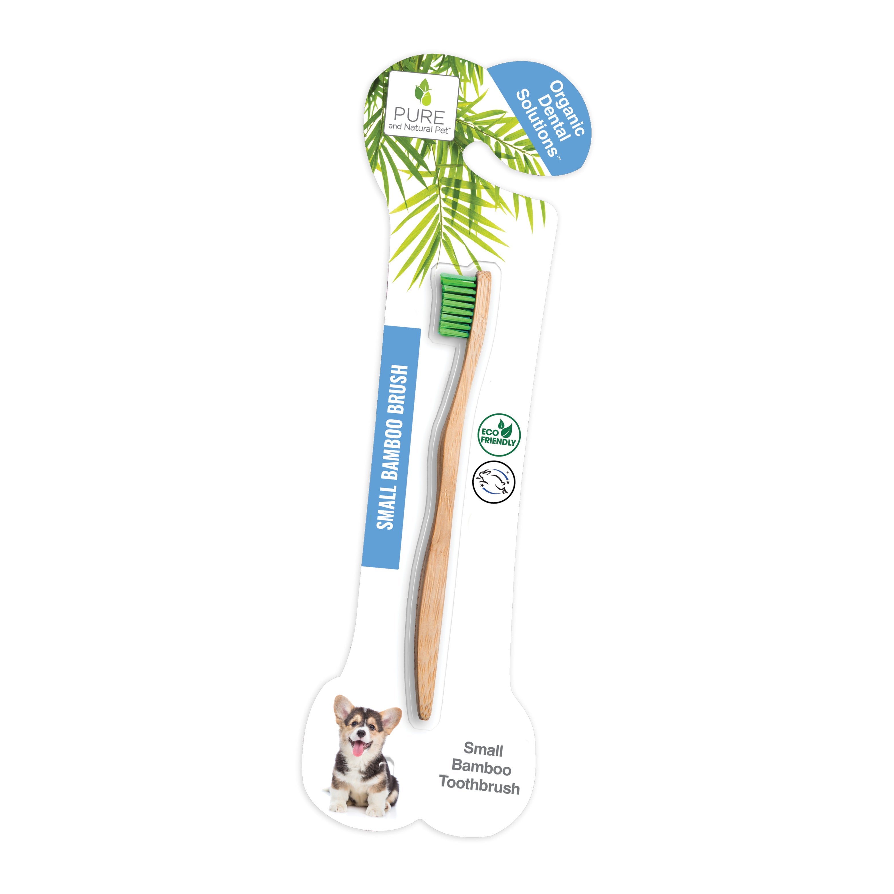 Bamboo Toothbrush for Small Dogs - Organic Dental Solutions®