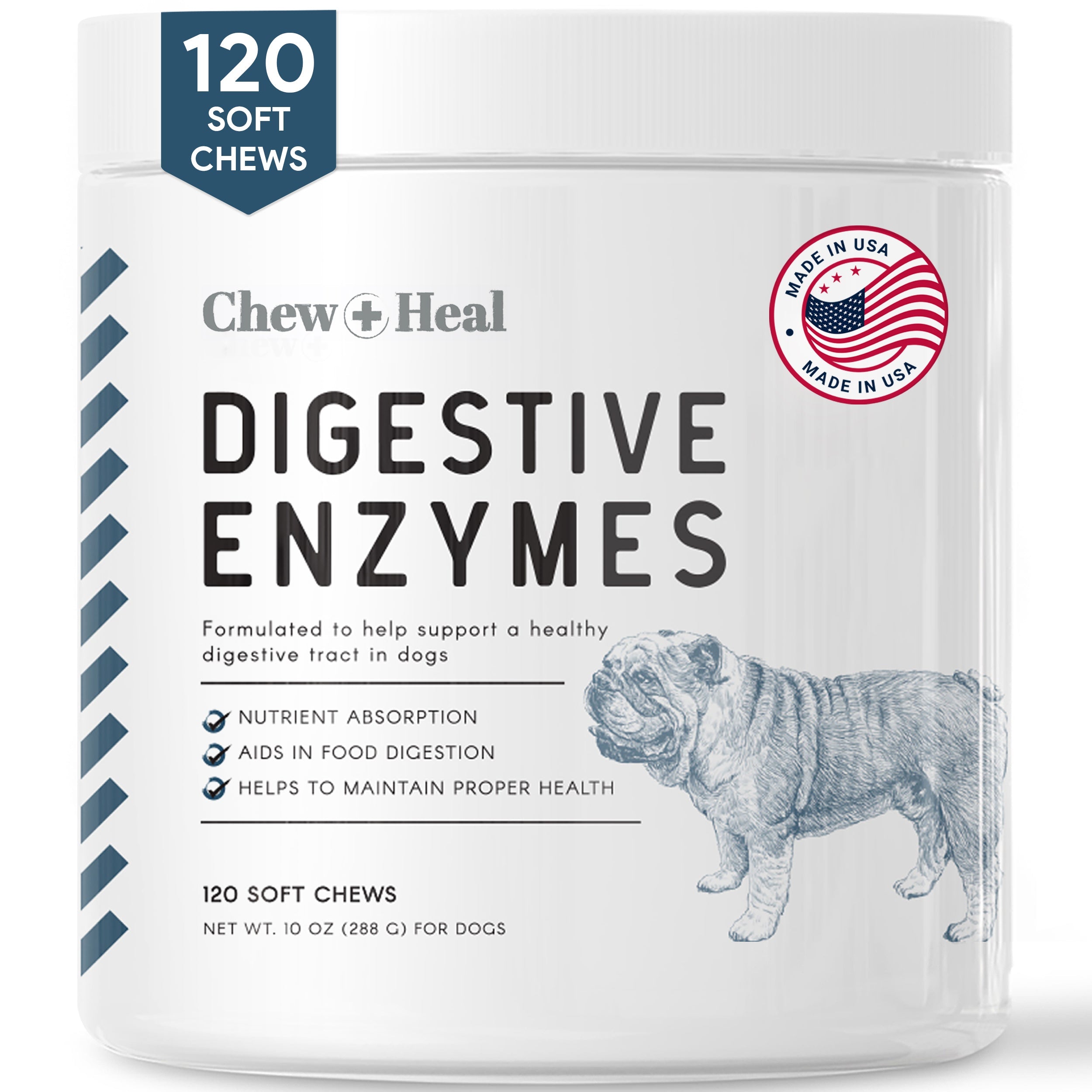 Digestive Enzymes & Probiotics Supplement for Dogs