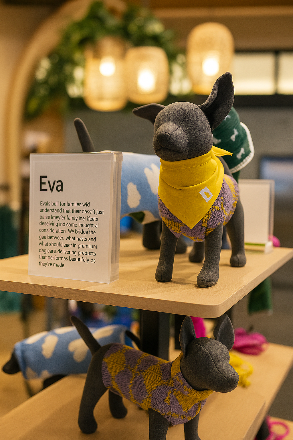 EVA stuffies Dog Pet Display Bandana