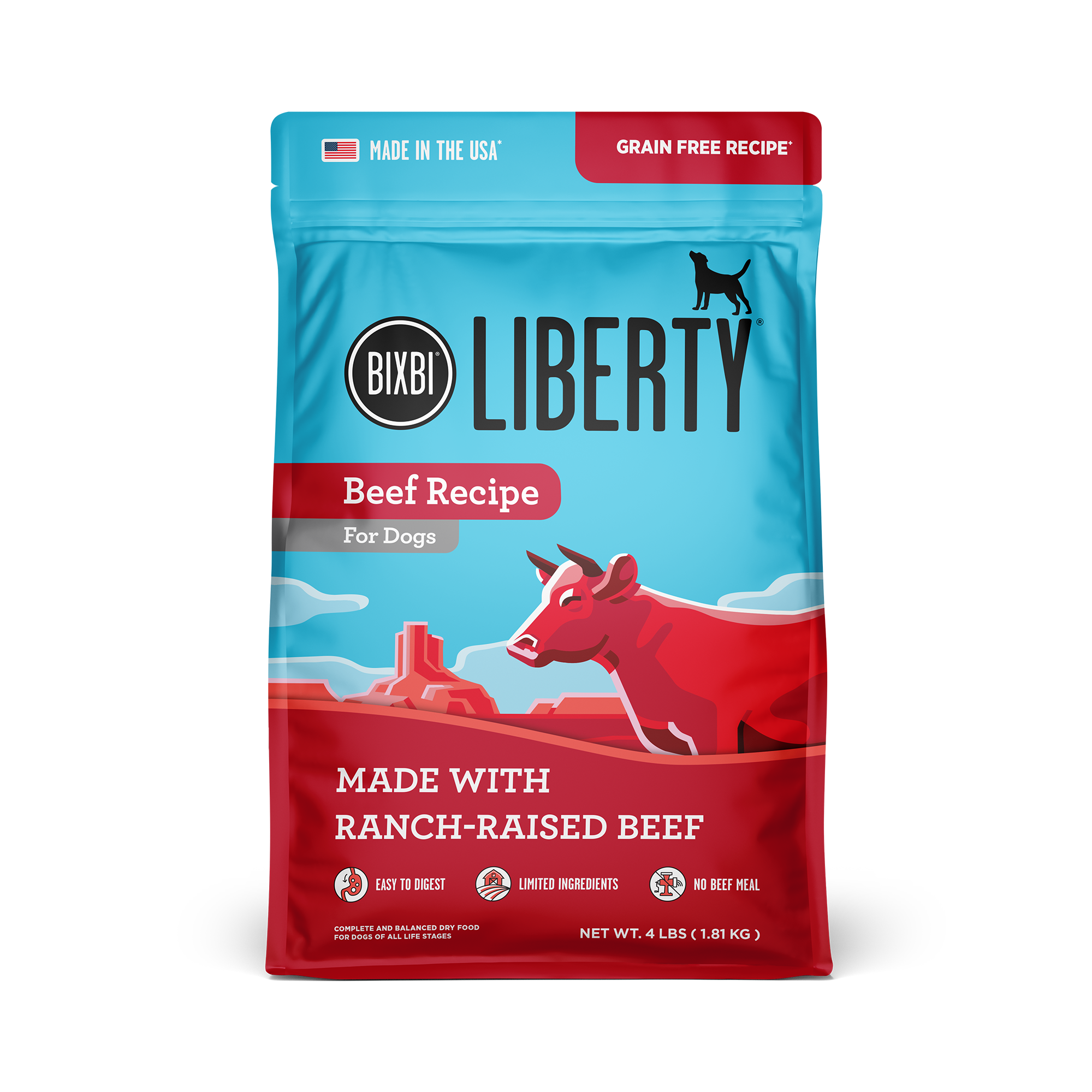 Liberty® Dry Food for Dogs – Beef Recipe