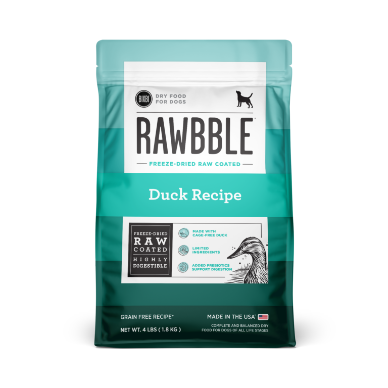 Rawbble® Dry Food for Dogs – Duck Recipe
