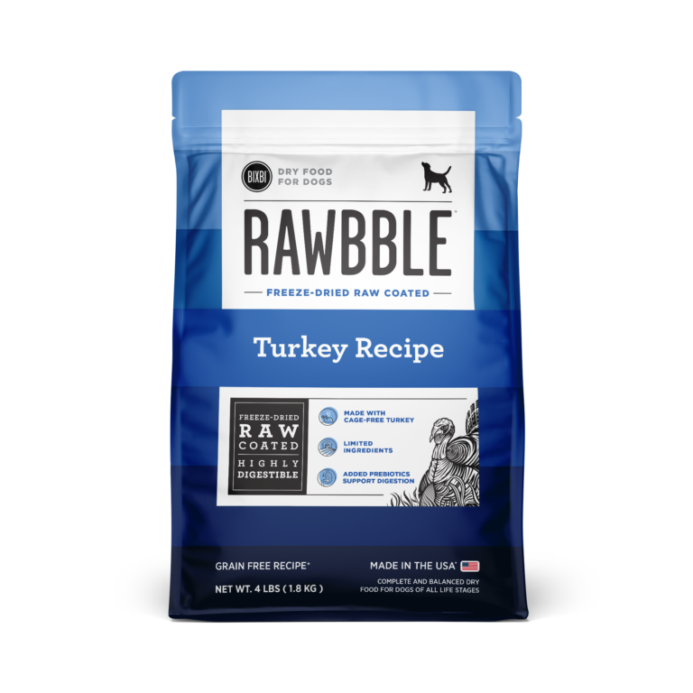 Rawbble® Dry Food for Dogs – Turkey Recipe