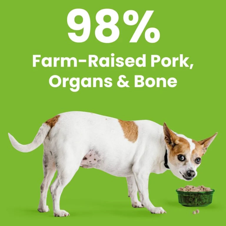 Rawbble® Freeze-Dried Food for Dogs – Pork Recipe