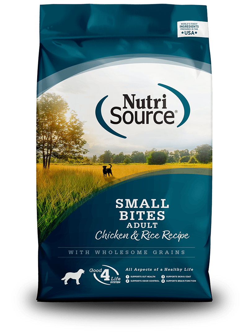 Adult Chicken & Rice Small Bites - Eva Pet - NutriSource
