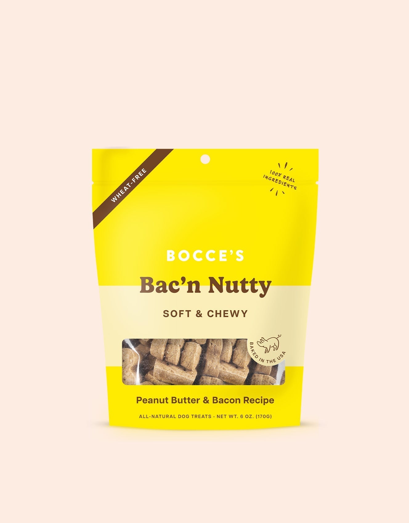 Bac N Nutty Soft & Chewy Treats - Eva Pet - Bocce's Bakery