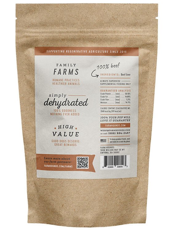 Beef Liver - Eva Pet - Farm Hounds