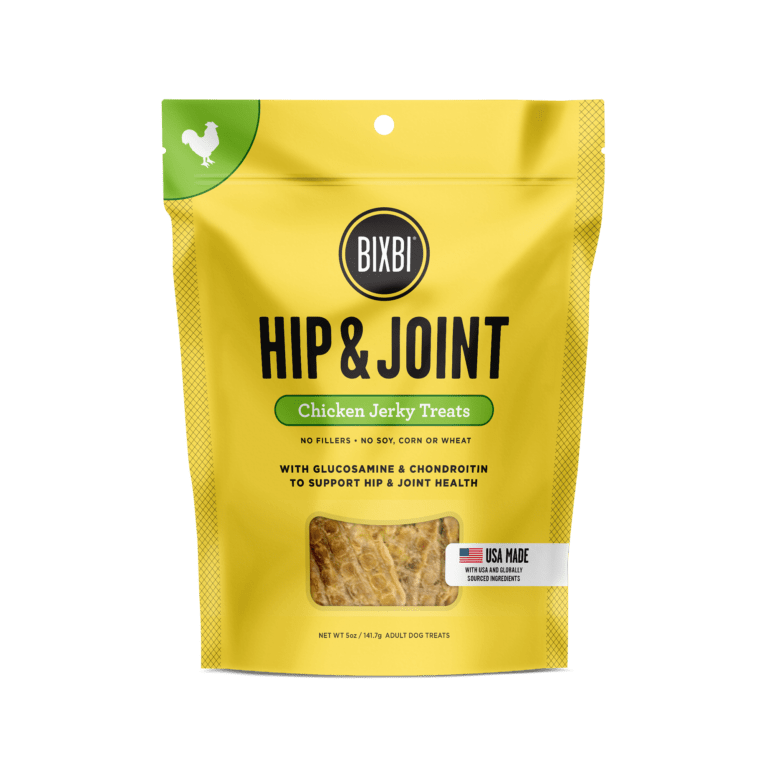 BIXBI® Hip & Joint Jerky Treats for Dogs – Chicken Recipe - Eva Pet - Bixbi
