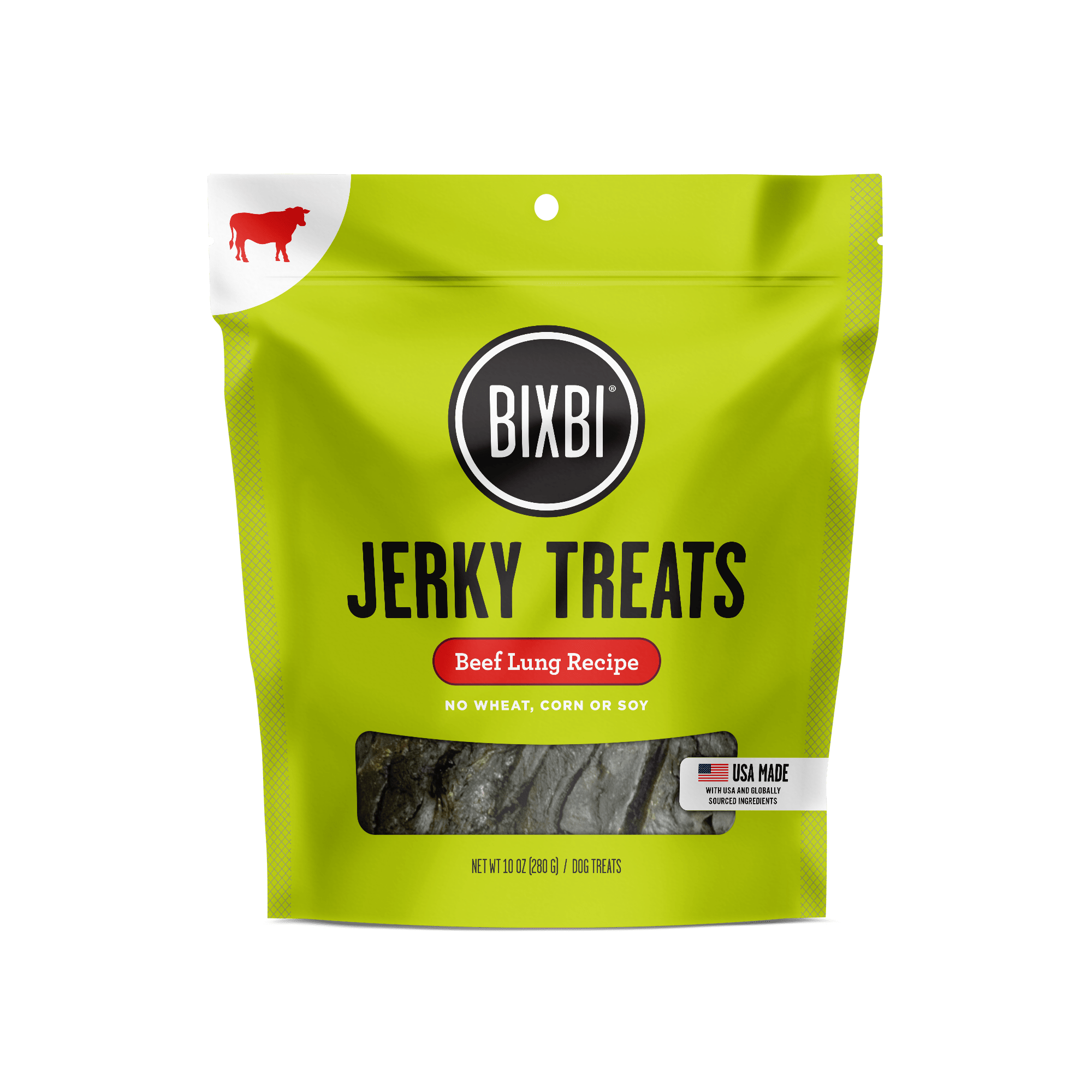 BIXBI® Original Jerky Treats for Dogs – Beef Lung Recipe - Eva Pet - Bixbi