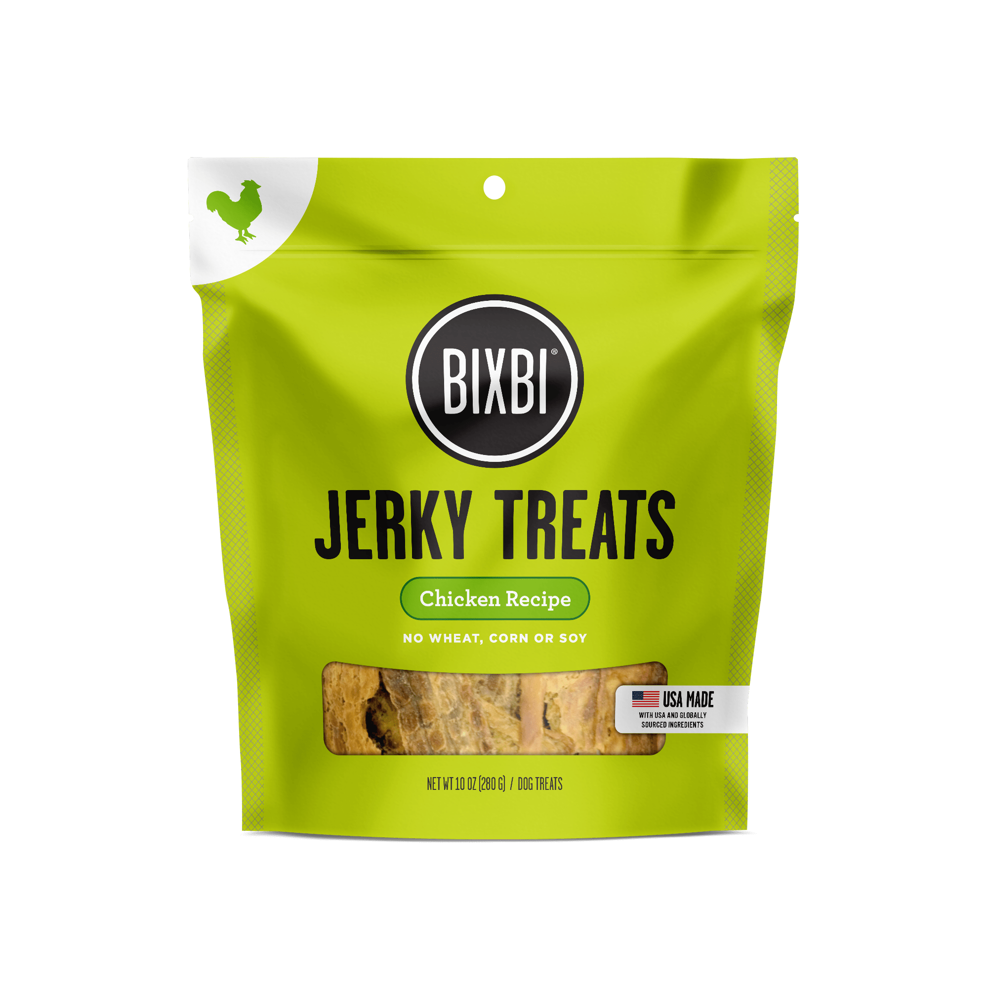 BIXBI® Original Jerky Treats for Dogs – Chicken Recipe - Eva Pet - Bixbi