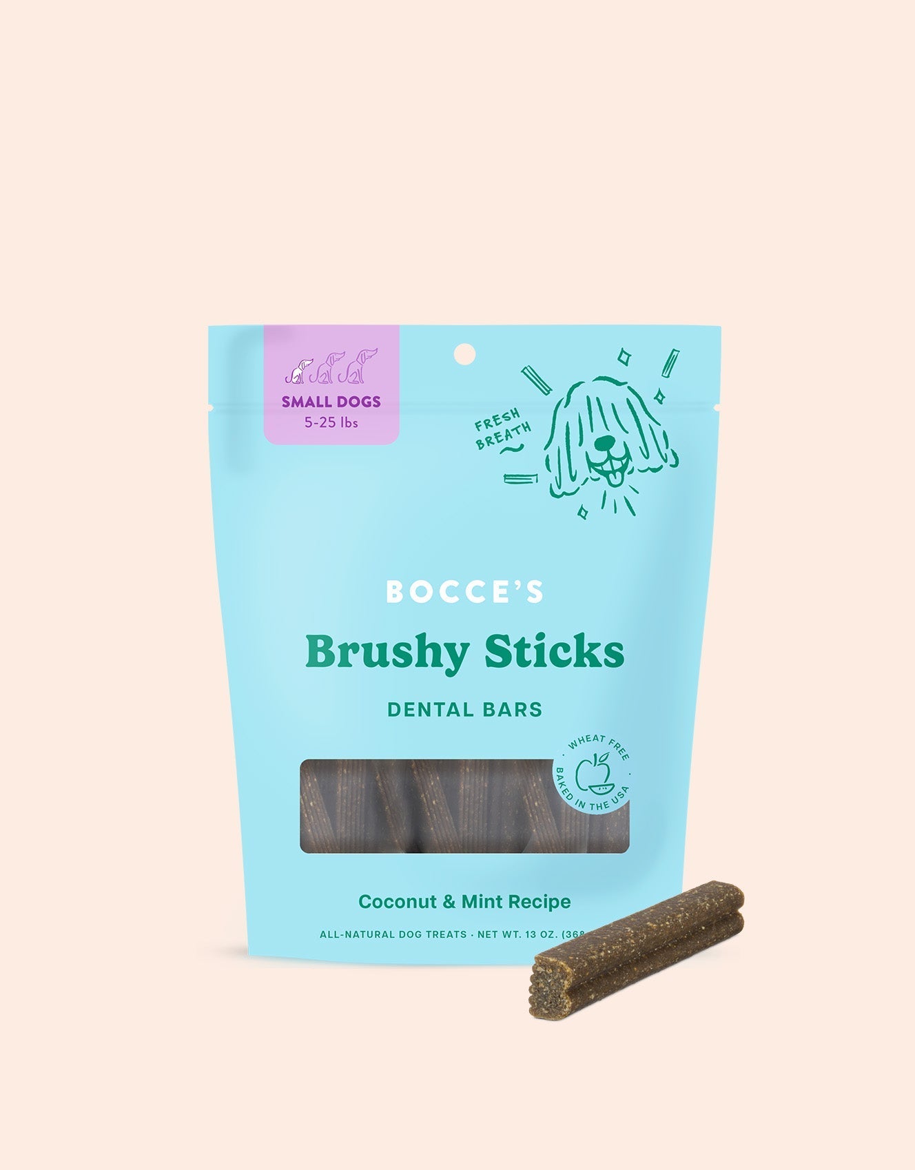 Brushy Sticks Dental Bars - Eva Pet - Bocce's Bakery