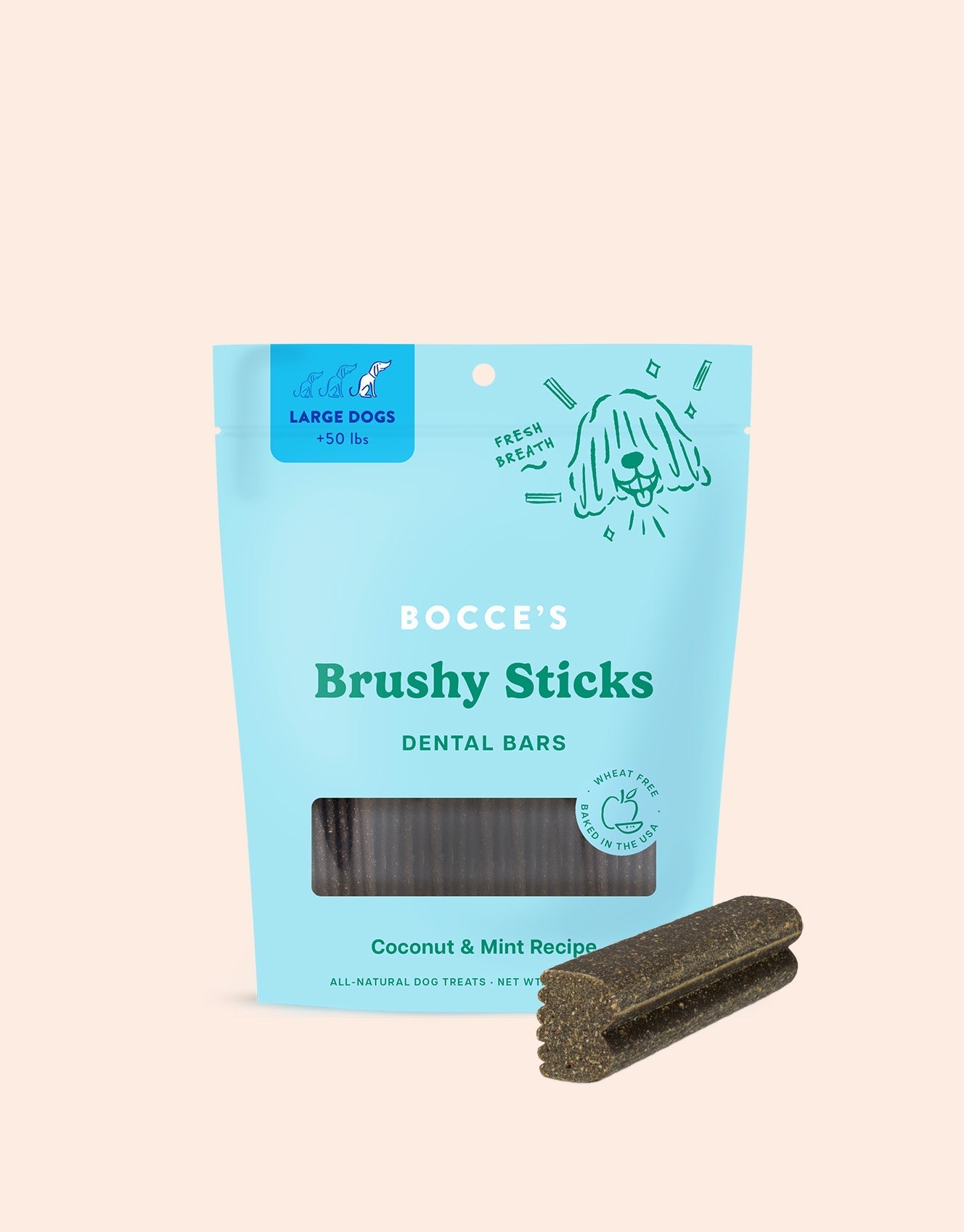 Brushy Sticks Dental Bars - Eva Pet - Bocce's Bakery
