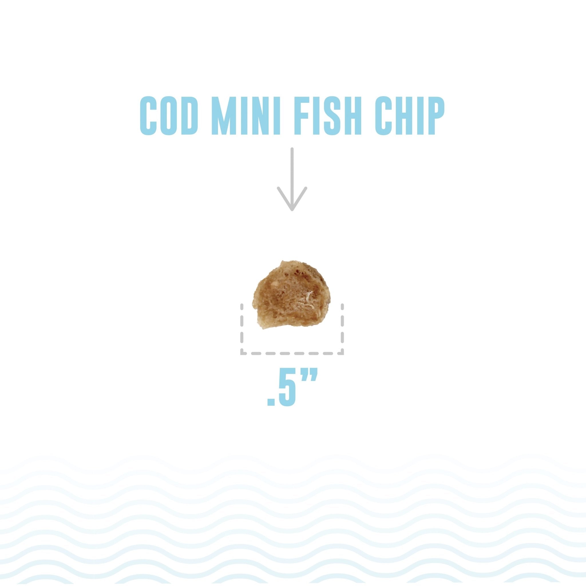 Cod Mini Fish Chips Treats For Training & Small Dogs - Eva Pet - Icelandic+