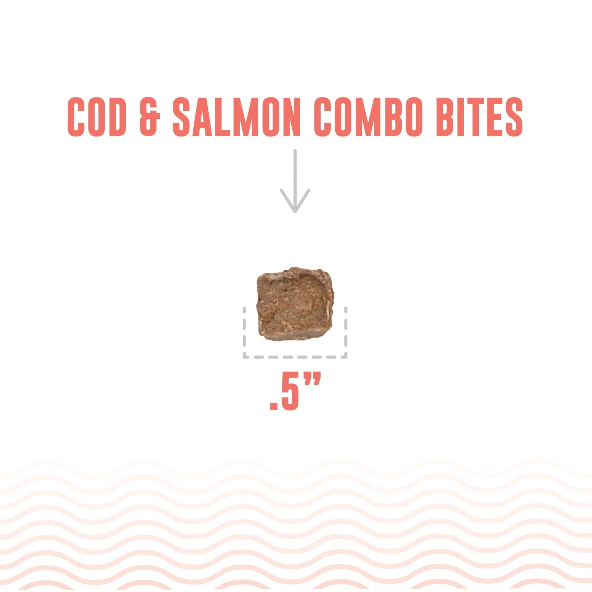 Cod & Salmon Combo Bites Fish Dog Treats - Eva Pet - Icelandic+
