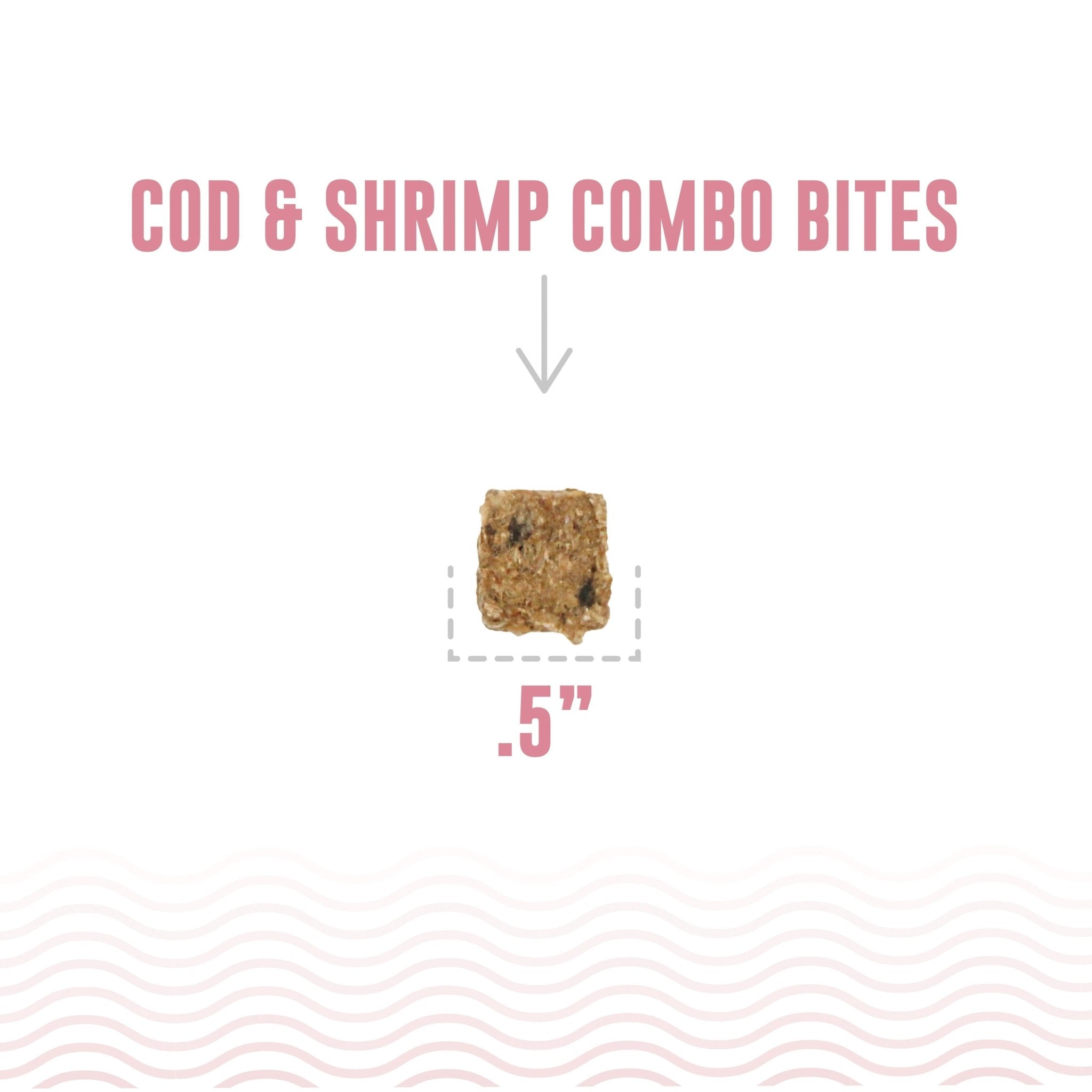 Cod & Shrimp Combo Bites Fish Dog Treats - Eva Pet - Icelandic+