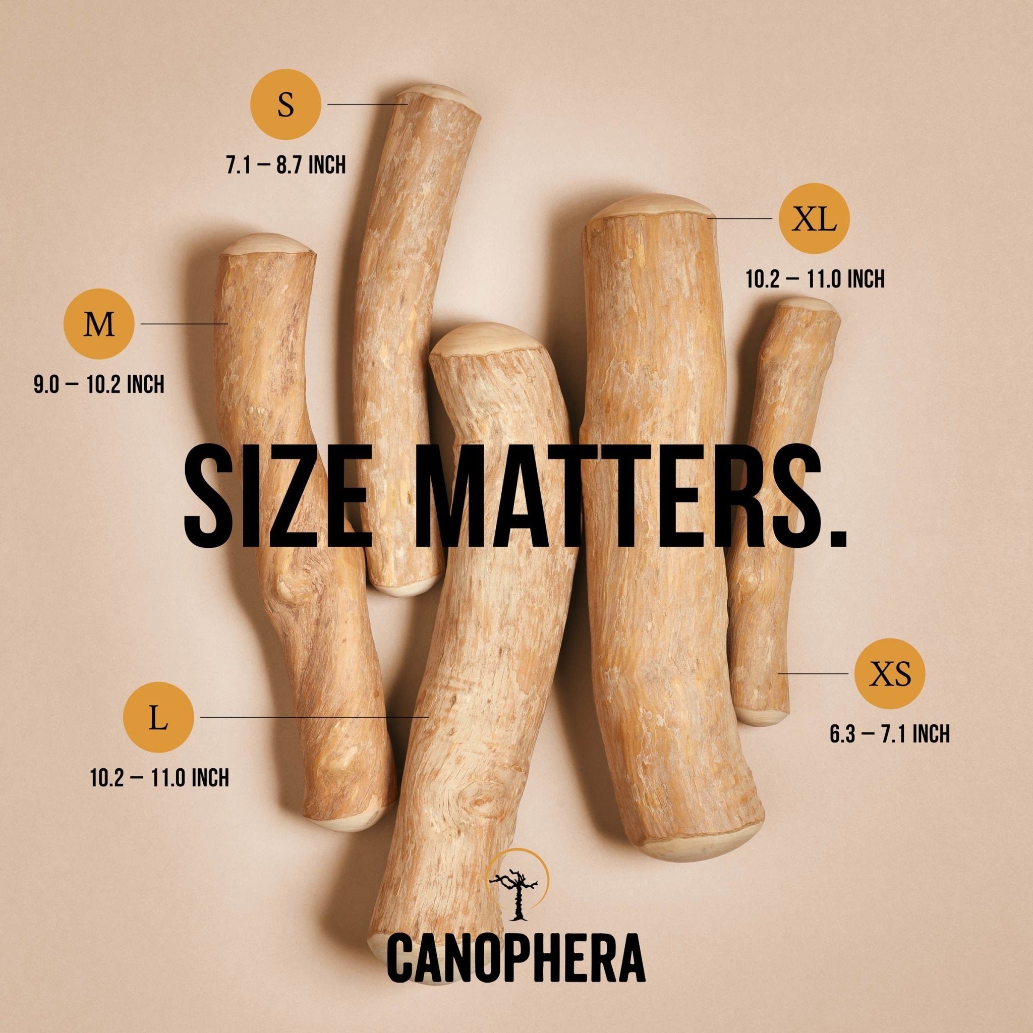 Coffee Wood Chew Sticks - Eva Pet - CANOPHERA